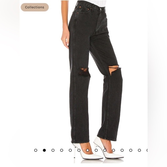 RE/DONE Denim 90’s High Rise Loose Fit Jeans​ - Picture 2 of 13